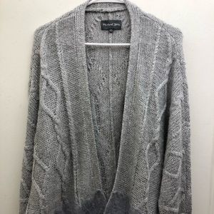 Michael Stars Gray Knit Sweater Size M
